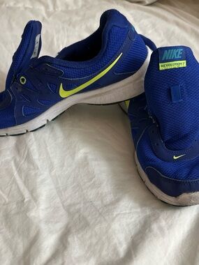 Nike Revolution 2 Running Shoes - Blue/Neon Yellow